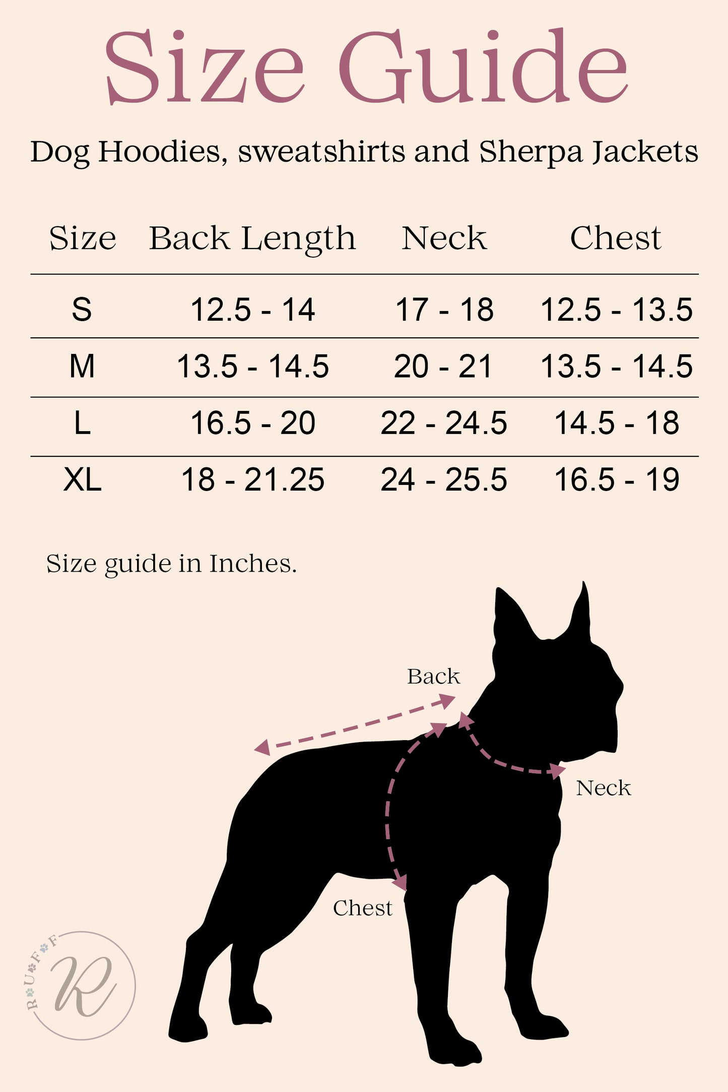 Personalised Sherpa Dog Jacket