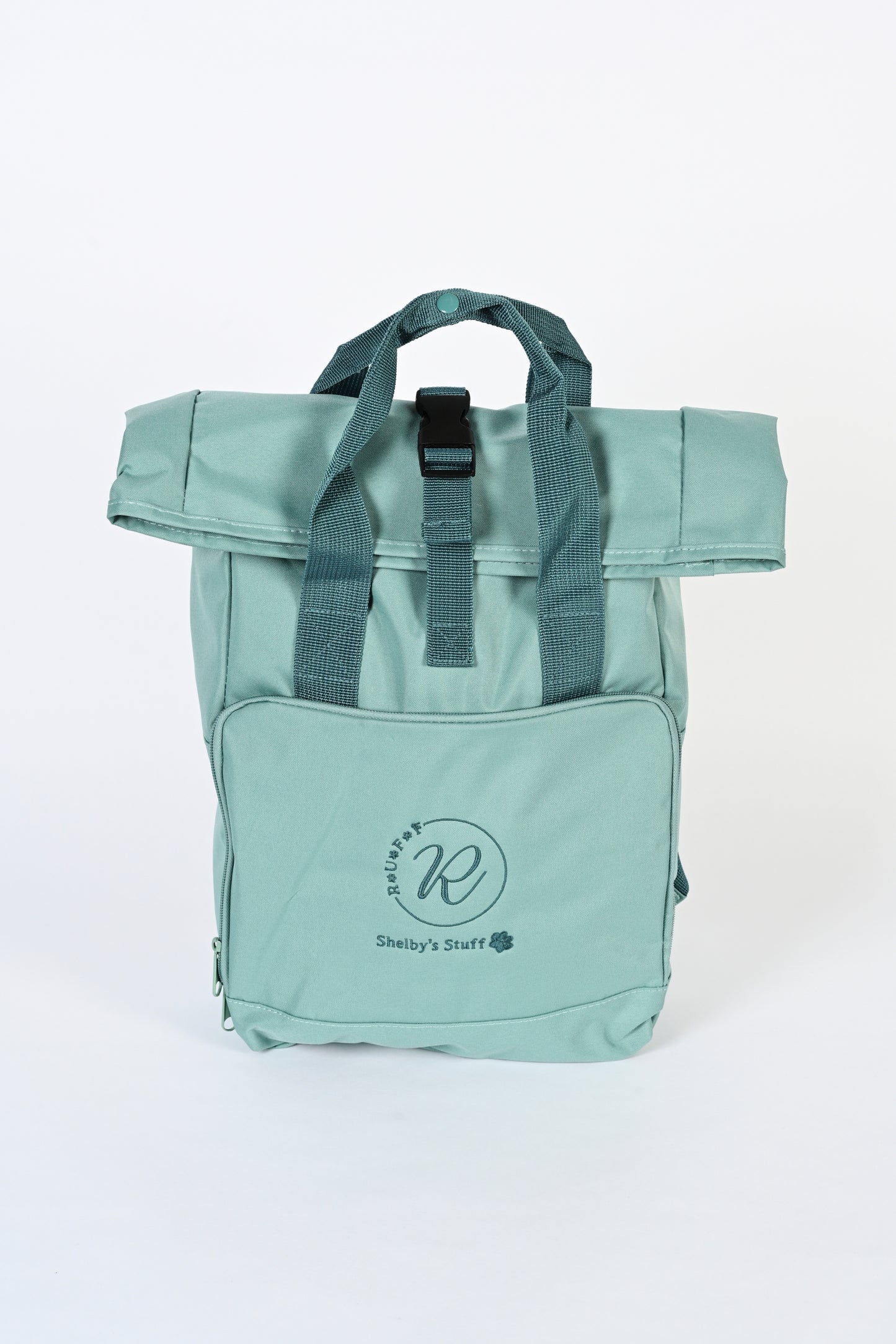 Personalised Luxury Roll Top Backpack