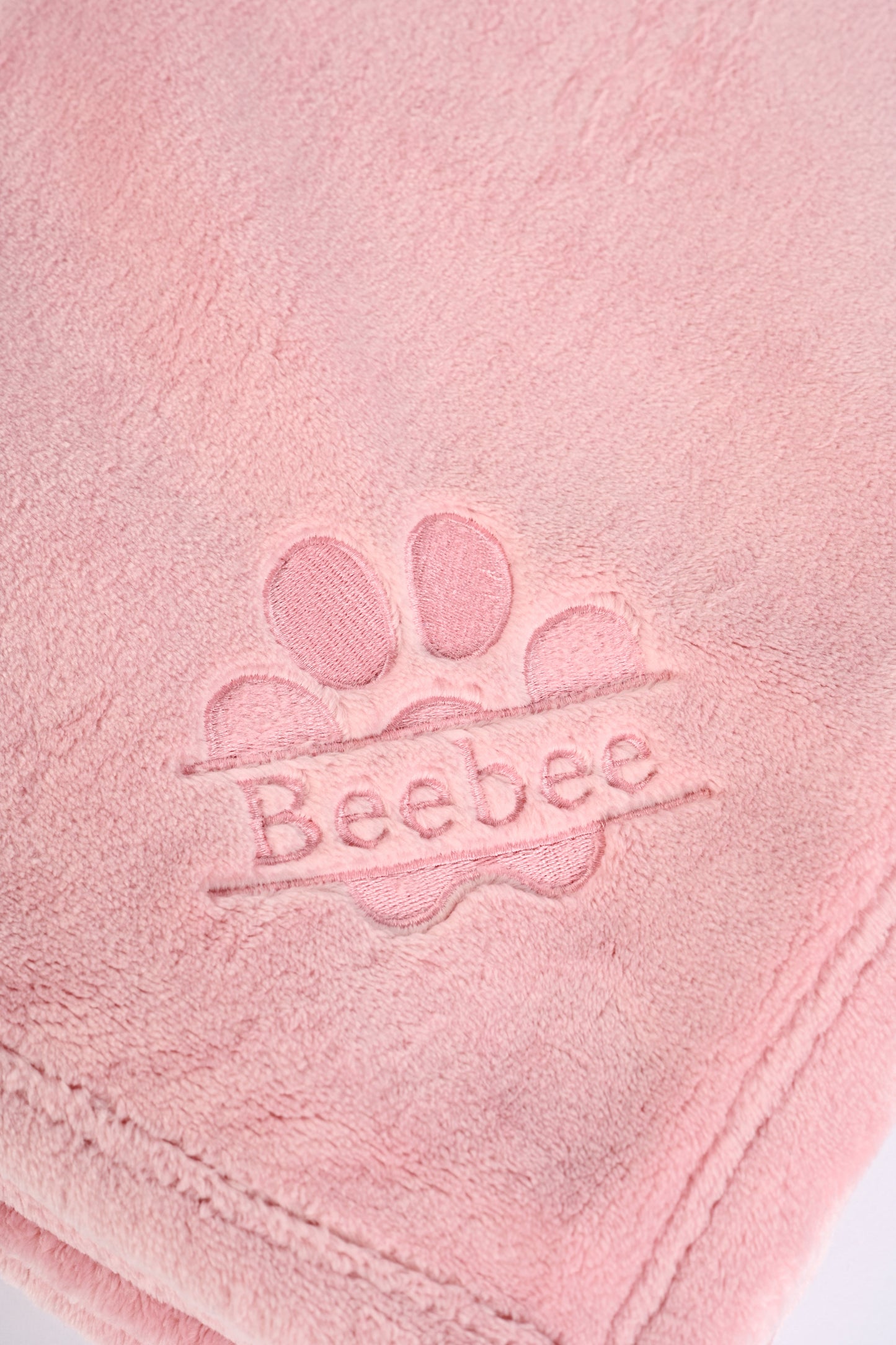 Personalised Pampered Pup Plush Blanket