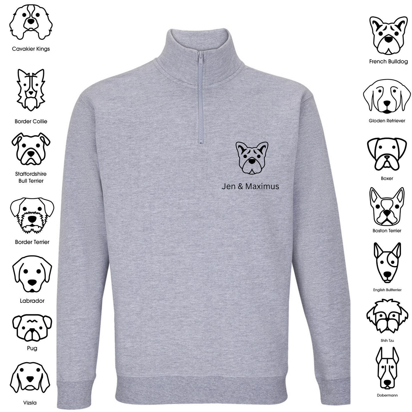 My Dog and Me 1/4 Zip