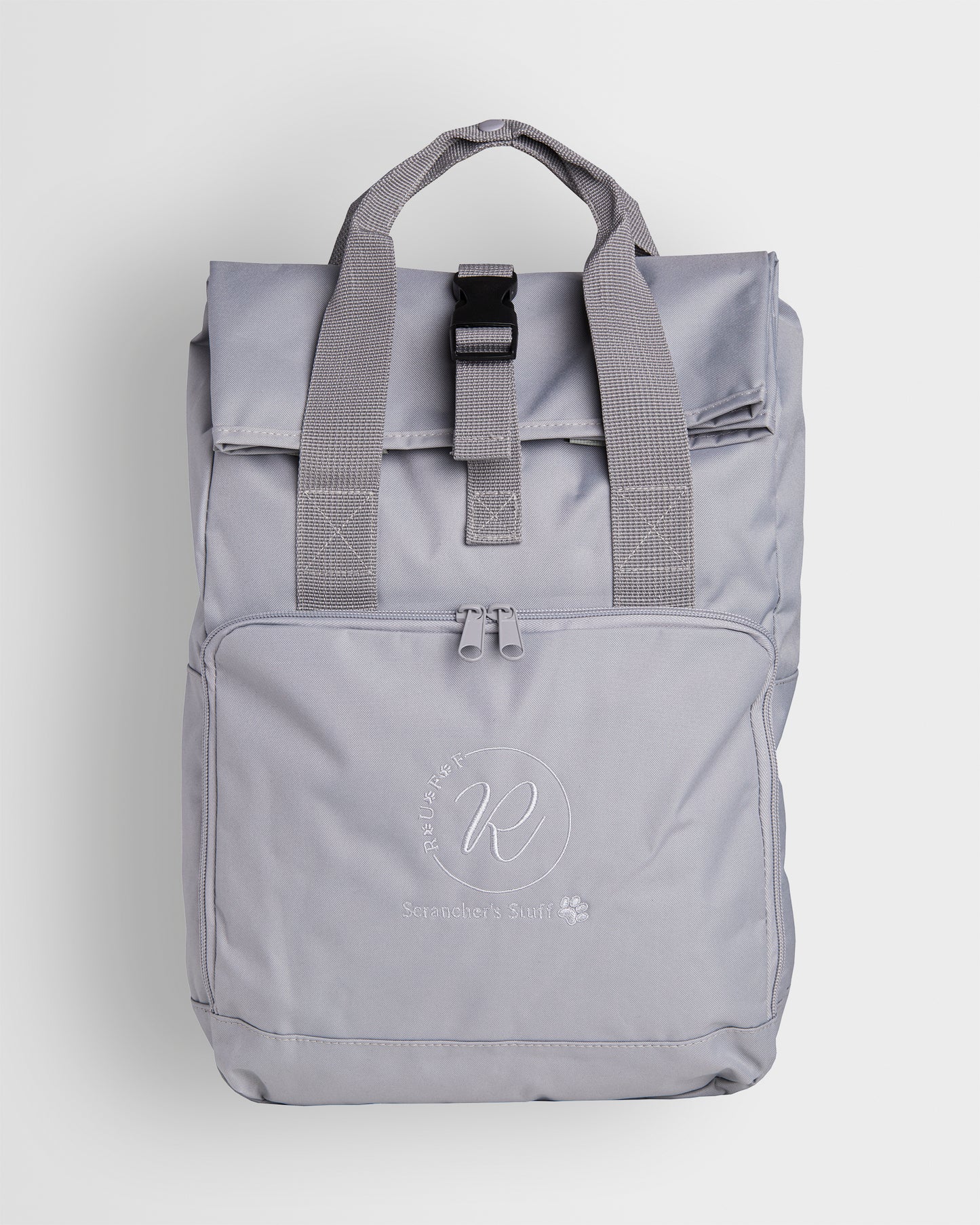 Personalised Luxury Roll Top Backpack