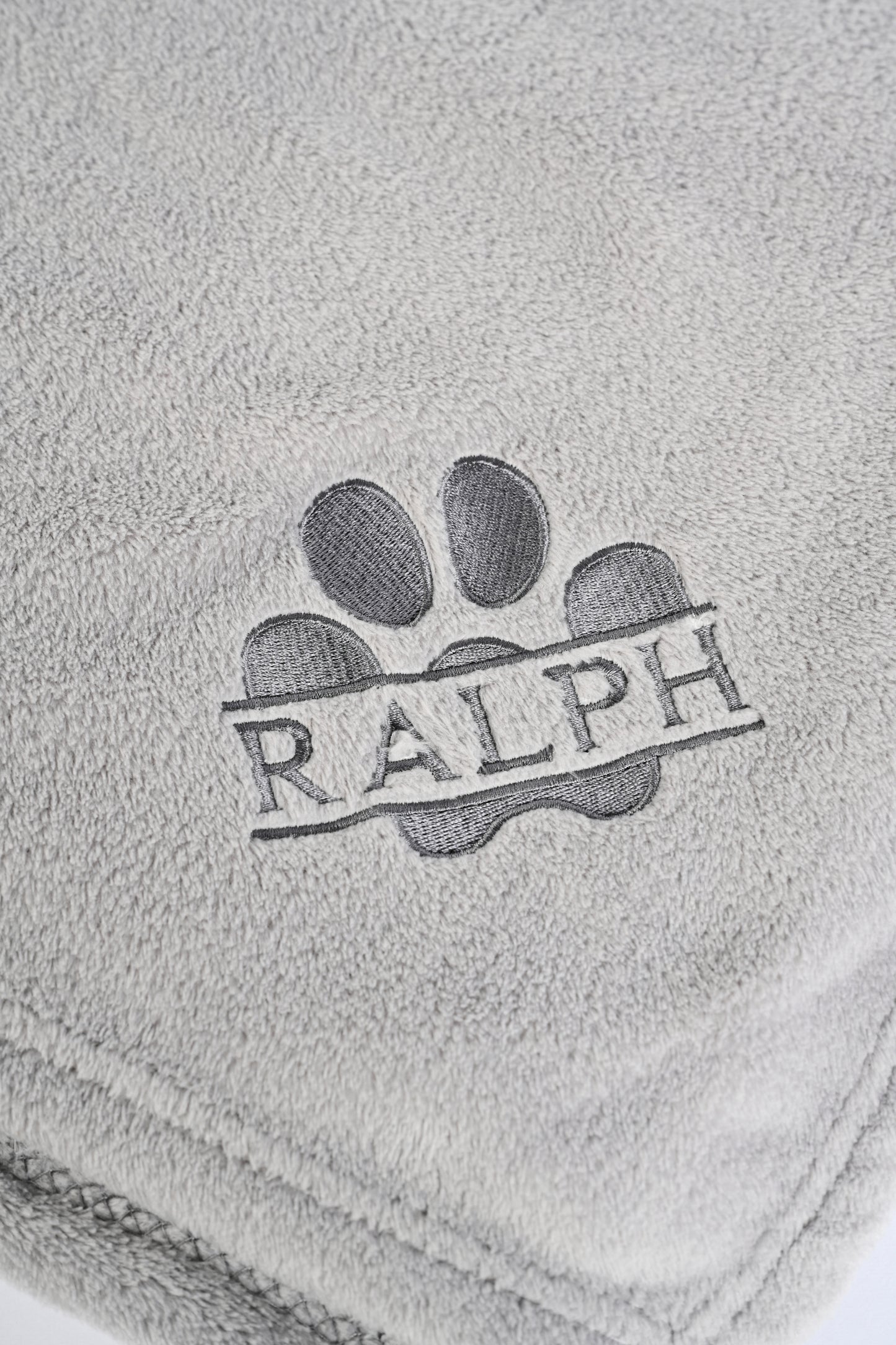 Personalised Pampered Pup Plush Blanket