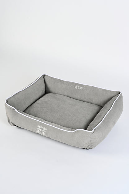 Personalised Corduroy Dog Bed