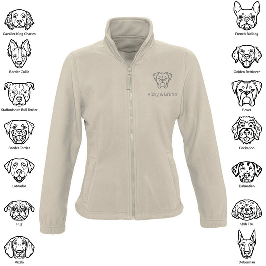 My Dog and Me Full Zip Fleece